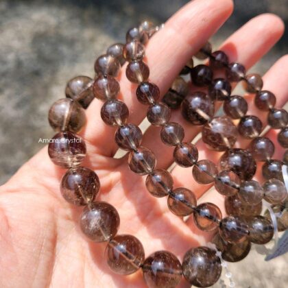 Smoky Quartz Gelang