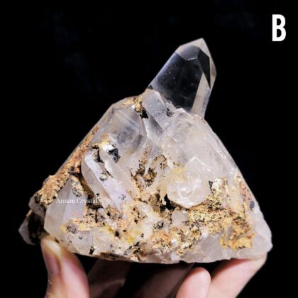 Clear QUARTZ Cluster Point