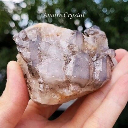 SMOKY QUARTZ Skeletal Raw Point Natural Crystal Batu Kristal