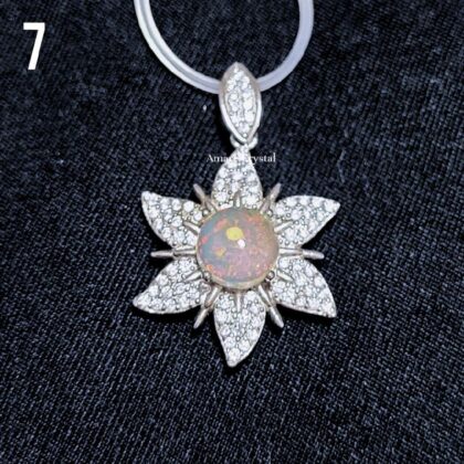 s925 Ethiopia OPAL Kalimaya Afrika Liontin