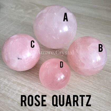 Rose QUARTZ Sphere