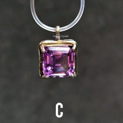s925 Liontin HQ AMETHYST Quartz