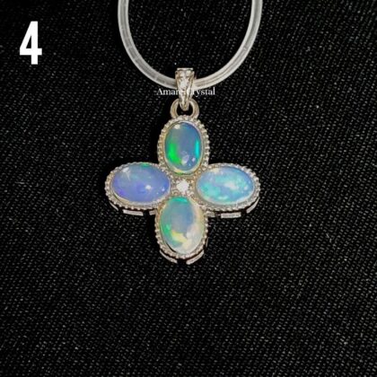s925 Ethiopia OPAL Kalimaya Afrika Liontin