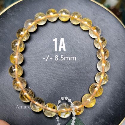 Gold Rutile Gelang Kalung