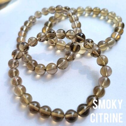 SMOKY CITRINE Quartz Gelang