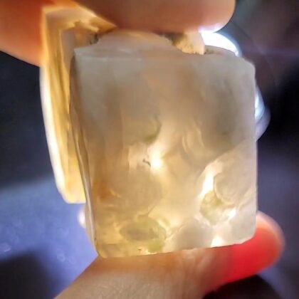 SAKURA Flower Cherry Blossom AGATE Palm Stone Leaf Tower Free Form
