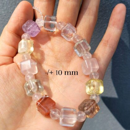 DUOBAO Mix Crystal  - Duobao Quartz Cubes, Duobao Rondelle