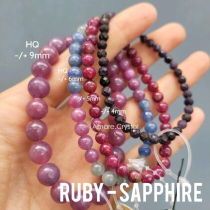 RUBY SAPPHIRE Corundum Gelang