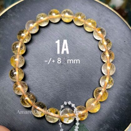 Gold Rutile Gelang Kalung