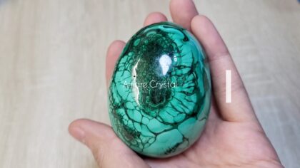 Malachite Sphere Egg
