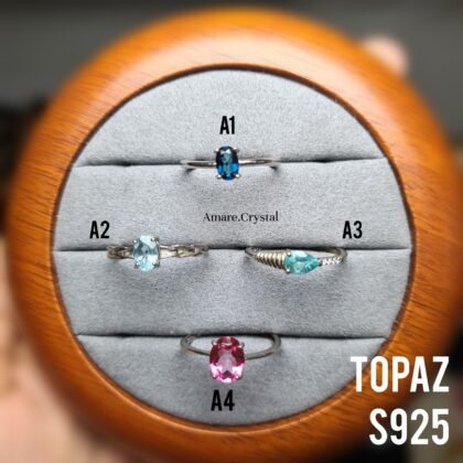 S925 Topaz Ring
