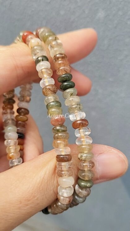 Rabbit Hair Rutile Mix Bunny Gelang