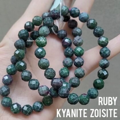 Ruby - Kyanite - Zoisite Gelang