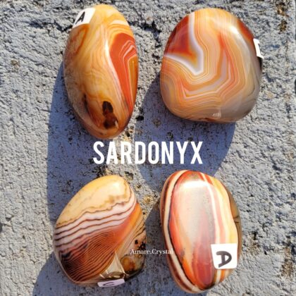 Sardonyx Palm Stone
