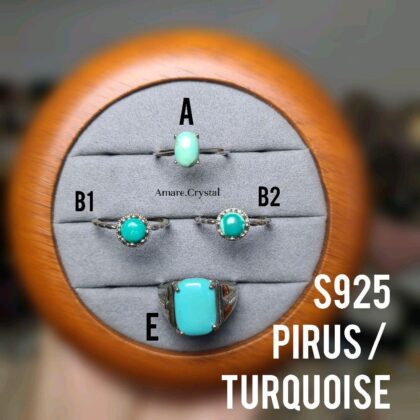 S925 Pirus Turquoise Ring