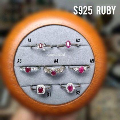 S925 Ruby Ring