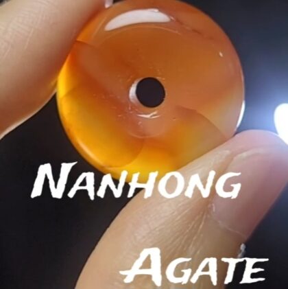 Nanhong Agate Doughnut