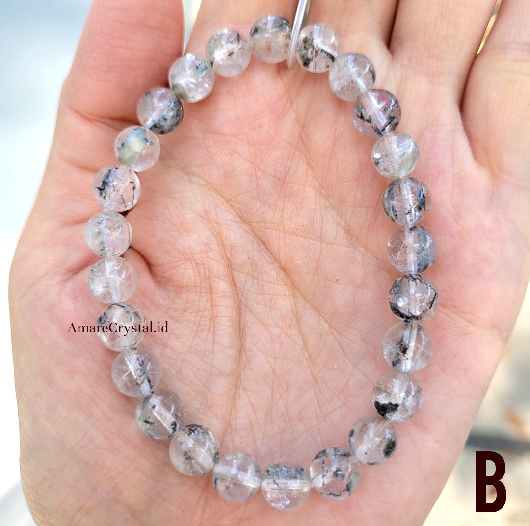 Snow White Rutile Gelang - Gambar 3